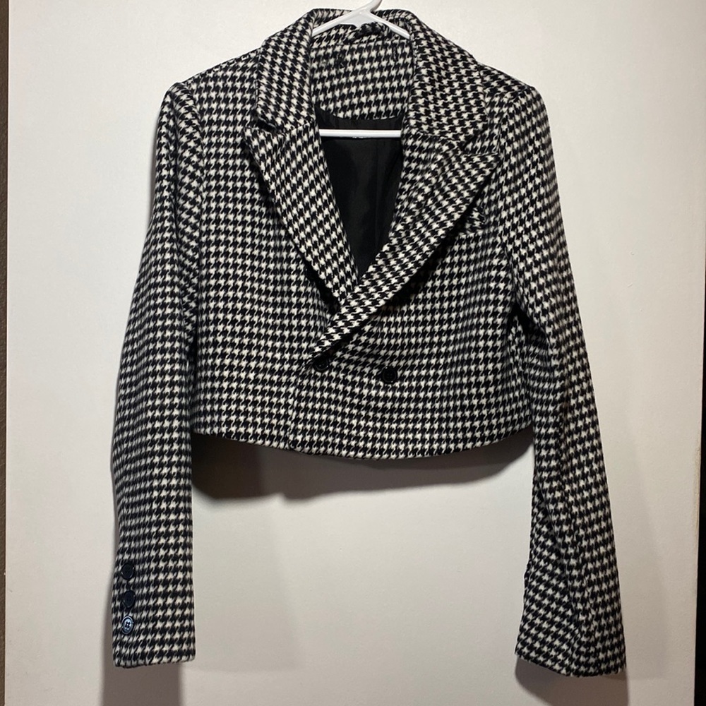 90s posh cropped sweater